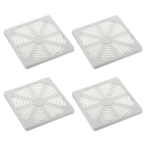 PATIKIL 120mm Lüfter Fingergrill 4 Packung Grillschutz Schutzlüfter Schützende Cover für 120x120mm Abluft Lüfter für Geräte Computer Heimwerken Weiß PATIKIL 120mm Lüfter Fingergrill 4 Packung Grillschutz Schutzlüfter Schützende Cover für 120x120mm Abluft Lüfter für Geräte Computer Heimwerken Weiß von PATIKIL
