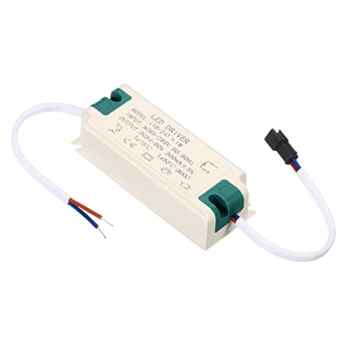 PATIKIL 18-24W 300mA LED-Treiber AC 85-265V Ausgang 54-80V DC Stecker Gleichstrom Konstantstrom Gleichrichter Transformator Externe Stromversorgung PATIKIL 18-24W 300mA LED-Treiber AC 85-265V Ausgang 54-80V DC Stecker Gleichstrom Konstantstrom Gleichrichter Transformator Externe Stromversorgung von PATIKIL