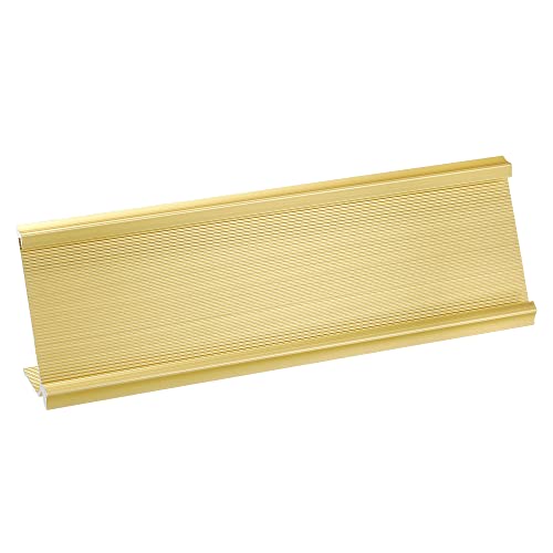 PATIKIL 1Stk 2x7" Namensschild L Typ für Schreibtisch Büro Türschild Halter Goldton PATIKIL 1Stk 2x7" Namensschild L Typ für Schreibtisch Büro Türschild Halter Goldton von PATIKIL