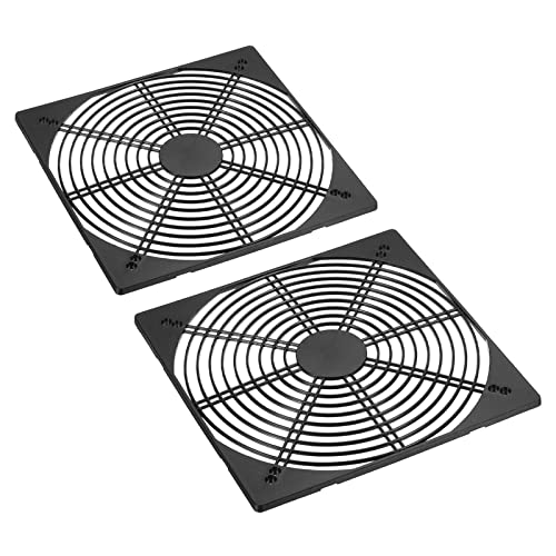 PATIKIL 2 Packung Lüfterfilter ABS Kunststoff Lüfter Schutzfolie 203mm für Fan DIY von PATIKIL