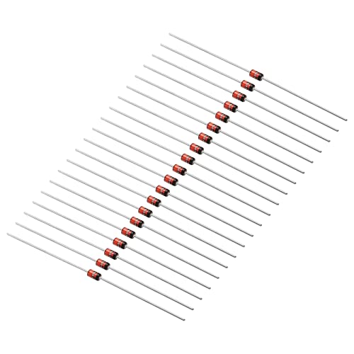 PATIKIL 20Stk Zener Diode 1W Zenerdioden Sortiment 12V DO-41 für Herstellung Experimente von PATIKIL