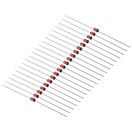 PATIKIL 20Stk Zener Diode 1W Zenerdioden Sortiment 5.1V DO-41 für Herstellung Experimente von PATIKIL