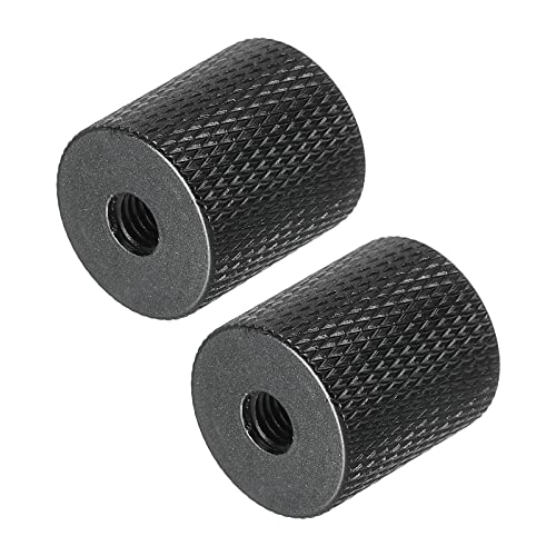 PATIKIL 2Pack Mikrofonstativ Adapter 1/4 bis M5 Buchse Kamera Schraube Gewinde Adapter für Mikrofon Stativständer Schwarz von PATIKIL