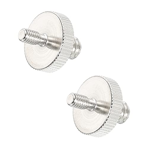 PATIKIL 2Pack Mikrofonstativ Adapter M4 Stecker an 1/4 Stecker Gewinde Stativ Schraube Adapter Doppelseiten Kamera Schraube für Mikrofon Stativständer Silber PATIKIL 2Pack Mikrofonstativ Adapter M4 Stecker an 1/4 Stecker Gewinde Stativ Schraube Adapter Doppelseiten Kamera Schraube für Mikrofon Stativständer Silber von PATIKIL
