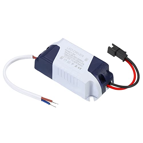 PATIKIL 2Stk 1-3W 240mA LED-Treiber AC 85-265V Ausgang 5-12V DC Stecker Konstantstrom Gleichrichter Transformator Externe Stromversorgung Gleichstrom von PATIKIL