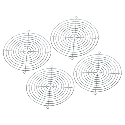 PATIKIL 4 Packung Fan Grill Metallgitter 170mm mit Schraube für Lüfter Schutzabdeckug von PATIKIL