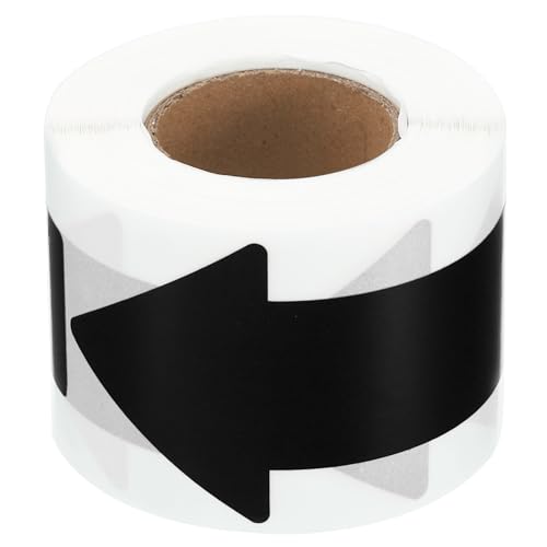PATIKIL 4''x2'' Richtungspfeil-Aufkleber, 200 Stück Vinyl abnehmbarer selbstklebender wasserdichter Bodenaufkleber Wandmarkierungsschild für Straßenanweisungen, Schwarz PATIKIL 4''x2'' Richtungspfeil-Aufkleber, 200 Stück Vinyl abnehmbarer selbstklebender wasserdichter Bodenaufkleber Wandmarkierungsschild für Straßenanweisungen, Schwarz von PATIKIL