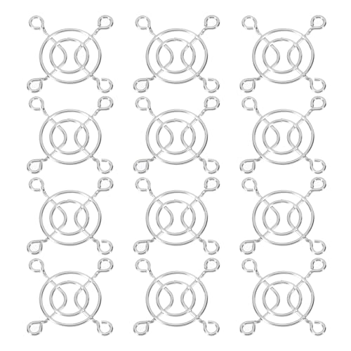 PATIKIL 40mm Lüfter Fingergrill, 12er Pack Metallgitter Schutzgitter Lüfter Schutzabdeckung für 40mm Abluftventilatoren Ausrüstung Computer DIY PATIKIL 40mm Lüfter Fingergrill, 12er Pack Metallgitter Schutzgitter Lüfter Schutzabdeckung für 40mm Abluftventilatoren Ausrüstung Computer DIY von PATIKIL