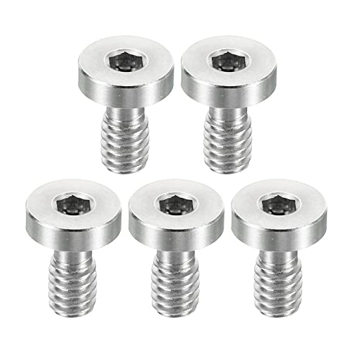 PATIKIL 5-Pack Kamera Schnellspannschraube Stativschraube Edelstahl Sechskantschlitz Schraube für DSLR Kamera Rig Zubehör 1/4"-20 Gewinde 16mm Länge silbern PATIKIL 5-Pack Kamera Schnellspannschraube Stativschraube Edelstahl Sechskantschlitz Schraube für DSLR Kamera Rig Zubehör 1/4"-20 Gewinde 16mm Länge silbern von PATIKIL