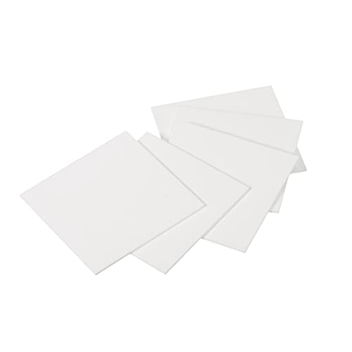 PATIKIL 5Stk Aluminiumoxid Keramik Blatt Viereckig Kühlkissen Isolierblatt Hohe Festigkeit für MOS Transistor 50x50x1mm(2x2x0.04") von PATIKIL