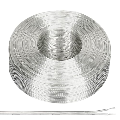 PATIKIL 65,6 Fuß 26/2 PVC ummanteltes Kabel, 300V Elektronikdraht isoliert hitzebeständig flexibles Kabel für LED-Lampendraht, Audiokabel, Lautsprecher, klar, UL gelistet PATIKIL 65,6 Fuß 26/2 PVC ummanteltes Kabel, 300V Elektronikdraht isoliert hitzebeständig flexibles Kabel für LED-Lampendraht, Audiokabel, Lautsprecher, klar, UL gelistet von PATIKIL