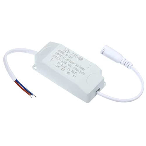 PATIKIL 8-12W 300mA LED-Treiber 3Pack AC 85-265V Ausgang 27-42V DC Buchse Anschluss Konstantstrom Gleichrichter Transformator Externe Stromversorgung PATIKIL 8-12W 300mA LED-Treiber 3Pack AC 85-265V Ausgang 27-42V DC Buchse Anschluss Konstantstrom Gleichrichter Transformator Externe Stromversorgung von PATIKIL