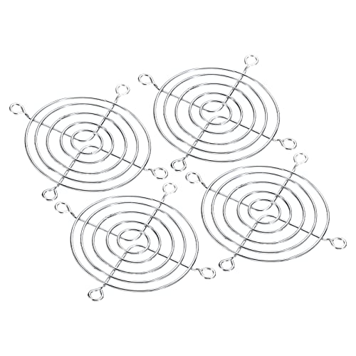 PATIKIL 8 Packung Fan Metall Schutzabdeckung 70mm mit Schraube für Lüfter DIY Silber von PATIKIL