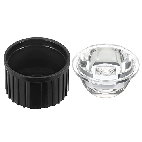 PATIKIL 8 Satz 20mm LED Linse 90 Grad mit Kunststoff Halter Acryl Optische Linsen für 1W 3W Hochleistungs LED Licht Schwarz Transparent PATIKIL 8 Satz 20mm LED Linse 90 Grad mit Kunststoff Halter Acryl Optische Linsen für 1W 3W Hochleistungs LED Licht Schwarz Transparent von PATIKIL
