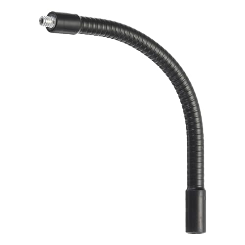 PATIKIL 8" Schwanenhals, 1/4"-20 Weibliches zu Männliches Gewinde Metall Universal Schlauch Flexibler Arm Schwanenhals-Rohrverlängerungshalter für Action-Kamera, Handy, Mikrofon, Schwarz. PATIKIL 8" Schwanenhals, 1/4"-20 Weibliches zu Männliches Gewinde Metall Universal Schlauch Flexibler Arm Schwanenhals-Rohrverlängerungshalter für Action-Kamera, Handy, Mikrofon, Schwarz. von PATIKIL
