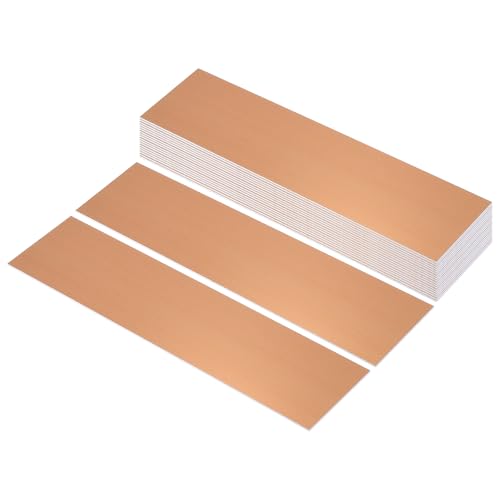 PATIKIL 8"x2" Leer Namensschilder, 30Stück Benutzerdefinierte Gravierte Namensschild Rechteck Lasergravur Rohlinge für Personalisierte Namensschilder Bürotür DIY Malbedarf, Braun, Weiß PATIKIL 8"x2" Leer Namensschilder, 30Stück Benutzerdefinierte Gravierte Namensschild Rechteck Lasergravur Rohlinge für Personalisierte Namensschilder Bürotür DIY Malbedarf, Braun, Weiß von PATIKIL