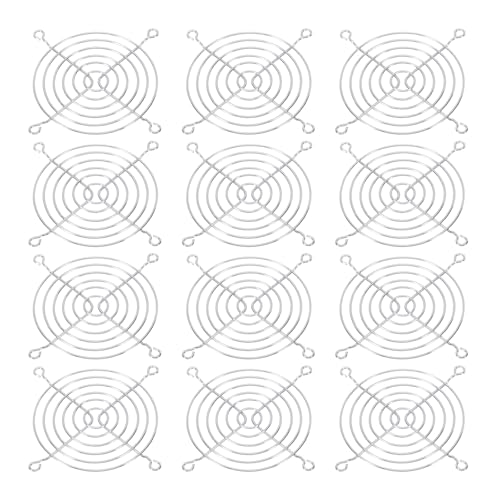 PATIKIL 90,5 mm Lüfter Fingergrill, 12er Pack Metallgitter Schutzgitter Lüfter Schutzabdeckung für 90,5 mm Abluftventilatoren Ausrüstung Computer DIY PATIKIL 90,5 mm Lüfter Fingergrill, 12er Pack Metallgitter Schutzgitter Lüfter Schutzabdeckung für 90,5 mm Abluftventilatoren Ausrüstung Computer DIY von PATIKIL