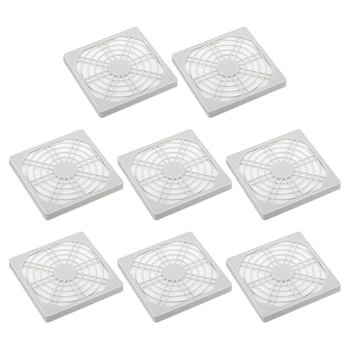 PATIKIL 90mm Lüfter Fingergrill 8 Packung Grillschutz Schutzlüfter Schützende Cover für 90x90mm Abluft Lüfter für Geräte Computer Heimwerken Weiß PATIKIL 90mm Lüfter Fingergrill 8 Packung Grillschutz Schutzlüfter Schützende Cover für 90x90mm Abluft Lüfter für Geräte Computer Heimwerken Weiß von PATIKIL