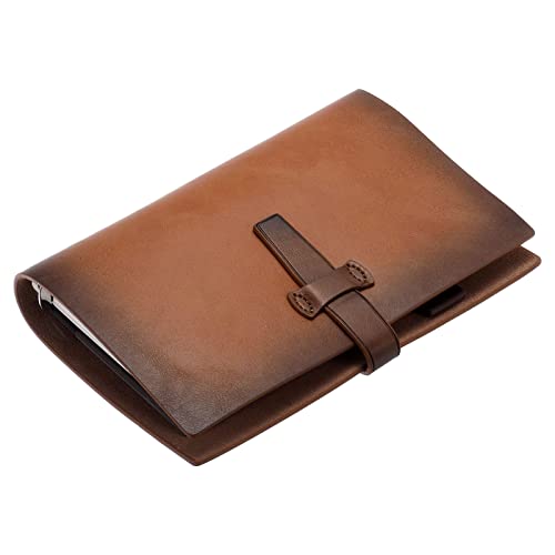 PATIKIL A6 PU Leder Bindemittel Zeitschrift Nachfüllbarer Loose Blatter Persönlicher Terminplaner Organizer Geregelt Liniertes Notizbuch mit Schnalle für Business Büro Braun PATIKIL A6 PU Leder Bindemittel Zeitschrift Nachfüllbarer Loose Blatter Persönlicher Terminplaner Organizer Geregelt Liniertes Notizbuch mit Schnalle für Business Büro Braun von PATIKIL