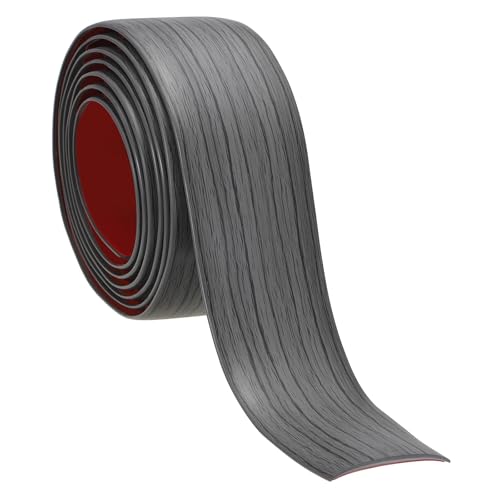 PATIKIL Boden-Übergangsstreifen übergangsprofil Selbstklebende übergangsleiste 50 mm x 2 m, Vinyl-Laminat Flacher Teiler von Laminat, Verbindungsstreifen Dunkelgraue Maserung PATIKIL Boden-Übergangsstreifen übergangsprofil Selbstklebende übergangsleiste 50 mm x 2 m, Vinyl-Laminat Flacher Teiler von Laminat, Verbindungsstreifen Dunkelgraue Maserung von PATIKIL