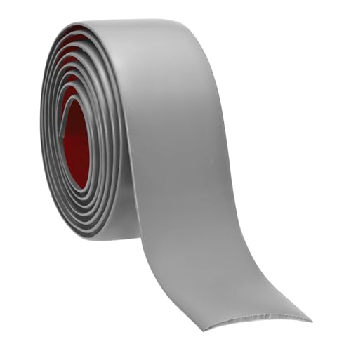 PATIKIL Boden-Übergangsstreifen übergangsprofil übergangsleiste selbstklebend 50 mm x 2 m, Vinyl Laminat Flacher Teiler von Laminat, Verbindungsstreifen lücken fliesen Grau PATIKIL Boden-Übergangsstreifen übergangsprofil übergangsleiste selbstklebend 50 mm x 2 m, Vinyl Laminat Flacher Teiler von Laminat, Verbindungsstreifen lücken fliesen Grau von PATIKIL