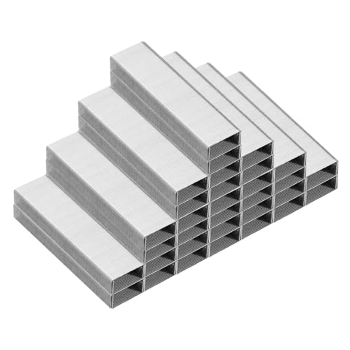 PATIKIL Heftklammern für Hefter, 2er Pack 26/6 Standard 1/4 Zoll Länge Heftklammern für Büromaterial, Silber von PATIKIL