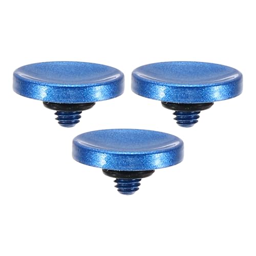 PATIKIL Kamera-Auslöserknopf, 3er Pack Soft Shutter Release Button Reiner Kupfer-Kameraknopf Konkav Geeignet für DSLR/SLR-Kamera, Blau PATIKIL Kamera-Auslöserknopf, 3er Pack Soft Shutter Release Button Reiner Kupfer-Kameraknopf Konkav Geeignet für DSLR/SLR-Kamera, Blau von PATIKIL