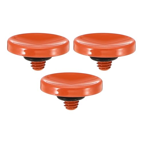 PATIKIL Kamera-Auslöserknopf, 3er Pack Soft Shutter Release Button Reiner Kupfer-Kameraknopf Konkav Geeignet für DSLR/SLR-Kamera, Orange PATIKIL Kamera-Auslöserknopf, 3er Pack Soft Shutter Release Button Reiner Kupfer-Kameraknopf Konkav Geeignet für DSLR/SLR-Kamera, Orange von PATIKIL