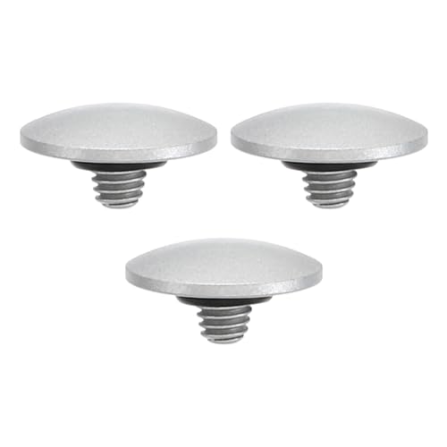 PATIKIL Kamera-Auslöserknopf, 3er-Pack Soft Shutter Release Button Reiner Kupfer-Kameraknopf Konvex Geeignet für DSLR/SLR-Kamera, Silber PATIKIL Kamera-Auslöserknopf, 3er-Pack Soft Shutter Release Button Reiner Kupfer-Kameraknopf Konvex Geeignet für DSLR/SLR-Kamera, Silber von PATIKIL