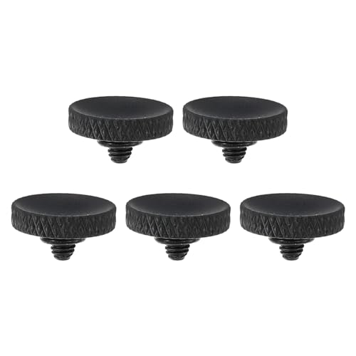 PATIKIL Kamera-Auslöserknopf, 5er Pack Soft-Auslöserknopf aus reinem Kupfer, gerändelt, geeignet für DSLR/SLR-Kameras, matt schwarz PATIKIL Kamera-Auslöserknopf, 5er Pack Soft-Auslöserknopf aus reinem Kupfer, gerändelt, geeignet für DSLR/SLR-Kameras, matt schwarz von PATIKIL