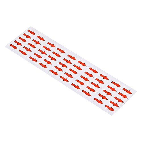 PATIKIL Klein Pfeil Aufkleber Etikett 0.8x0.4" 400Stk Kleber Farbe Kodierzeichen Aufkleber für Gasrichtung Inspektion Fehler Kennzeichnung Rot PATIKIL Klein Pfeil Aufkleber Etikett 0.8x0.4" 400Stk Kleber Farbe Kodierzeichen Aufkleber für Gasrichtung Inspektion Fehler Kennzeichnung Rot von PATIKIL