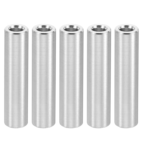 PATIKIL M4 Aluminium Abstandshalter, 5 Stück Metallabstandshalter Aluminium 4,1 mm ID x 7 mm OD x 30 mm L Aluminium Abstandshalter Schraubenaufsteller Rund für 5/32 Zoll PATIKIL M4 Aluminium Abstandshalter, 5 Stück Metallabstandshalter Aluminium 4,1 mm ID x 7 mm OD x 30 mm L Aluminium Abstandshalter Schraubenaufsteller Rund für 5/32 Zoll von PATIKIL