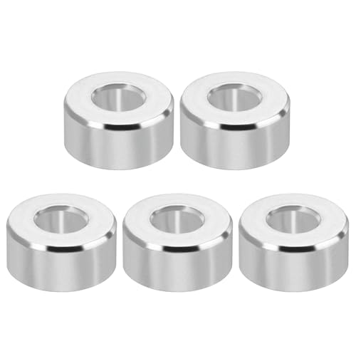 PATIKIL M4 Aluminium Abstandshalter, 5 Stück Metallabstandshalter Aluminium 4,2 mm ID x 10 mm OD x 5 mm L Aluminium Abstandshalter Schraubenaufsteller Rund für 5/32 Zoll PATIKIL M4 Aluminium Abstandshalter, 5 Stück Metallabstandshalter Aluminium 4,2 mm ID x 10 mm OD x 5 mm L Aluminium Abstandshalter Schraubenaufsteller Rund für 5/32 Zoll von PATIKIL