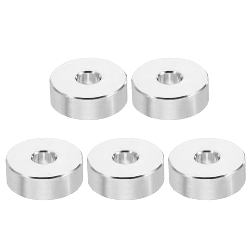 PATIKIL M4 Aluminium Abstandshalter, 5 Stück Metallabstandshalter Aluminium 4,2 mm ID x 14 mm OD x 5 mm L Aluminium Abstandshalter Schraubenaufsteller Rund für 5/32 Zoll PATIKIL M4 Aluminium Abstandshalter, 5 Stück Metallabstandshalter Aluminium 4,2 mm ID x 14 mm OD x 5 mm L Aluminium Abstandshalter Schraubenaufsteller Rund für 5/32 Zoll von PATIKIL