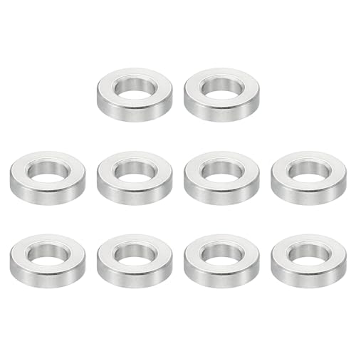 PATIKIL M4 Edelstahl-Abstandshalter, 10 Stück Metall-Abstandshalter Edelstahl 4,2 mm ID x 8 mm OD x 2 mm L Edelstahlrund für 5/32 Zoll oder M4 Schraubenbolzen PATIKIL M4 Edelstahl-Abstandshalter, 10 Stück Metall-Abstandshalter Edelstahl 4,2 mm ID x 8 mm OD x 2 mm L Edelstahlrund für 5/32 Zoll oder M4 Schraubenbolzen von PATIKIL