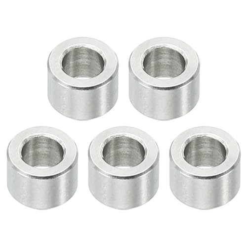 PATIKIL M4 Edelstahl-Abstandshalter, 5 Stück Metall-Abstandshalter Edelstahl 4,1 mm ID x 7 mm OD x 4 mm L Edelstahlrund für 5/32 Zoll oder M4 Schraubenbolzen PATIKIL M4 Edelstahl-Abstandshalter, 5 Stück Metall-Abstandshalter Edelstahl 4,1 mm ID x 7 mm OD x 4 mm L Edelstahlrund für 5/32 Zoll oder M4 Schraubenbolzen von PATIKIL