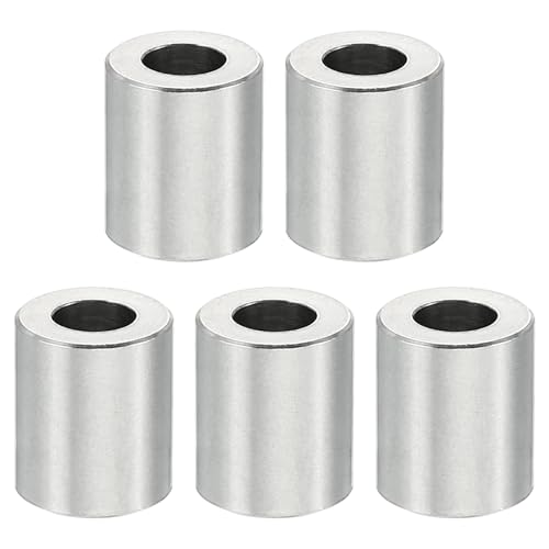 PATIKIL M4 Edelstahl-Abstandshalter, 5 Stück Metall-Abstandshalter Edelstahl 4,2 mm ID x 8 mm OD x 10 mm L Edelstahlrund für 5/32 Zoll oder M4 Schraubenbolzen PATIKIL M4 Edelstahl-Abstandshalter, 5 Stück Metall-Abstandshalter Edelstahl 4,2 mm ID x 8 mm OD x 10 mm L Edelstahlrund für 5/32 Zoll oder M4 Schraubenbolzen von PATIKIL