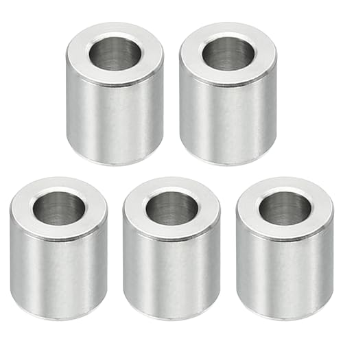 PATIKIL M4 Edelstahl-Abstandshalter, 5 Stück Metall-Abstandshalter Edelstahl 4,2 mm ID x 8 mm OD x 8 mm L Edelstahlrund für 5/32 Zoll oder M4 Schraubenbolzen PATIKIL M4 Edelstahl-Abstandshalter, 5 Stück Metall-Abstandshalter Edelstahl 4,2 mm ID x 8 mm OD x 8 mm L Edelstahlrund für 5/32 Zoll oder M4 Schraubenbolzen von PATIKIL