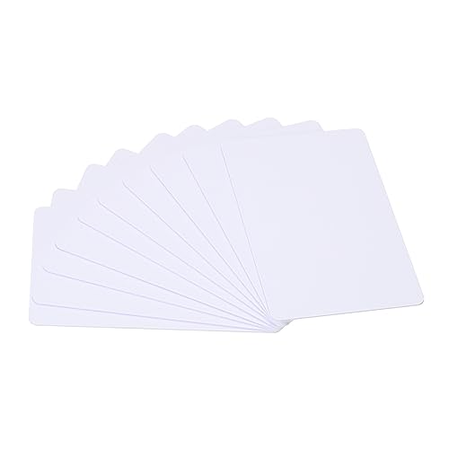 PATIKIL NFC-Karten 10 Pack NTAG215 504 Bytes 3"x2" Leere PVC-Karte Anhänger Voll Programmierbar für Handy NFC-fähiges Gerät Weiß von PATIKIL