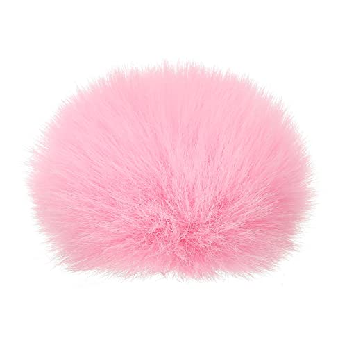 PATIKIL Pelzig Mikrofon Windschutz für Innen Draußen Mikrofon 7mmx65mm Rosa von PATIKIL