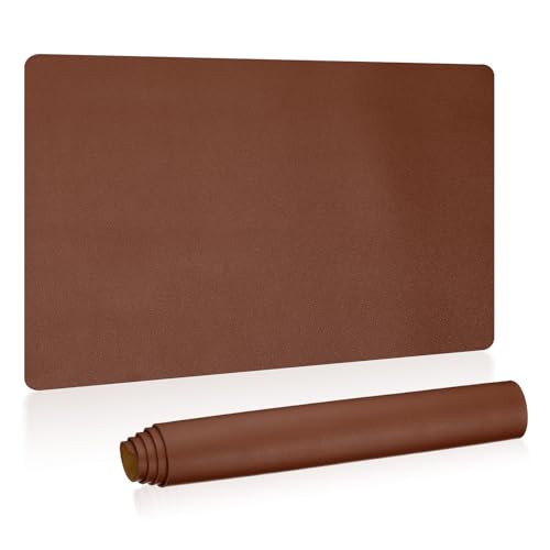 PATIKIL Schreibtischunterlage 60 x 33 cm, Rutschfeste Wasserdichte PU-Leder Schreibtisch unterlage Groß Schreibtischunterlagen Tischunterlage Schreibtisch Desk Mat, Dunkelbraun PATIKIL Schreibtischunterlage 60 x 33 cm, Rutschfeste Wasserdichte PU-Leder Schreibtisch unterlage Groß Schreibtischunterlagen Tischunterlage Schreibtisch Desk Mat, Dunkelbraun von PATIKIL
