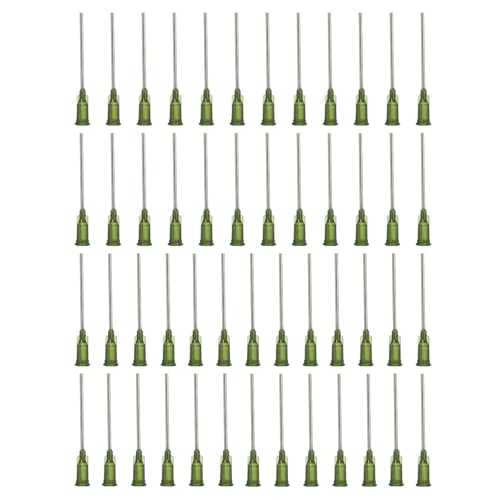 PATIKIL Stumpfe Spitze Dosierkanülen 1,5 Zoll, 50 Stück 14G Industrielle Flüssigkeitsdosierkanüle mit Lure-Lock zum Nachfüllen von flüssigen Tinten und Klebstoffen PATIKIL Stumpfe Spitze Dosierkanülen 1,5 Zoll, 50 Stück 14G Industrielle Flüssigkeitsdosierkanüle mit Lure-Lock zum Nachfüllen von flüssigen Tinten und Klebstoffen von PATIKIL
