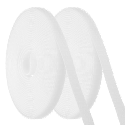 PATIKIL Teppichmarkierungsstreifen 10 mm x 5 Meter, 2 Rollen Bodenmarkierungsstreifen aus Nylon für Vorschulklassenteppich Lehrerbedarf, Weiß PATIKIL Teppichmarkierungsstreifen 10 mm x 5 Meter, 2 Rollen Bodenmarkierungsstreifen aus Nylon für Vorschulklassenteppich Lehrerbedarf, Weiß von PATIKIL