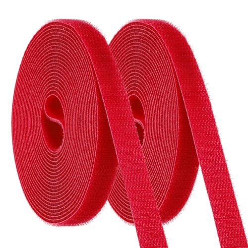 PATIKIL Teppichmarkierungsstreifen 15 mm x 5 Meter, 2 Rollen Bodenmarkierer Nylonstreifen Bodenmarkierungsband für Vorschulklasse Teppich Lehrerbedarf, Rot PATIKIL Teppichmarkierungsstreifen 15 mm x 5 Meter, 2 Rollen Bodenmarkierer Nylonstreifen Bodenmarkierungsband für Vorschulklasse Teppich Lehrerbedarf, Rot von PATIKIL