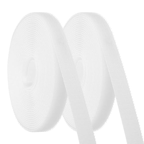PATIKIL Teppichmarkierungsstreifen 15 mm x 5 Meter, 2 Rollen Bodenmarkierer Nylonstreifen Bodenmarkierungsband für Vorschulklasse Teppich Lehrerbedarf, Weiß PATIKIL Teppichmarkierungsstreifen 15 mm x 5 Meter, 2 Rollen Bodenmarkierer Nylonstreifen Bodenmarkierungsband für Vorschulklasse Teppich Lehrerbedarf, Weiß von PATIKIL
