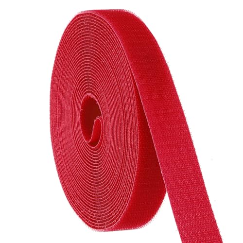PATIKIL Teppichmarkierungsstreifen 25mm x 7,62 Meter, Bodenmarkierer Nylonstreifen Bodenmarkierungsband für Vorschulklasse Teppich Lehrerbedarf, Rot PATIKIL Teppichmarkierungsstreifen 25mm x 7,62 Meter, Bodenmarkierer Nylonstreifen Bodenmarkierungsband für Vorschulklasse Teppich Lehrerbedarf, Rot von PATIKIL