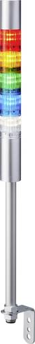 Patlite Signalsäule LR4-502LJBU-RYGBC LED 5-farbig, Rot, Gelb, Grün, Blau, Weiß 1St. von PATLITE