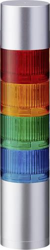 Patlite Signalsäule LR6-402WJBU-RYGB LED 4-farbig, Rot, Gelb, Grün, Blau 1St. von PATLITE