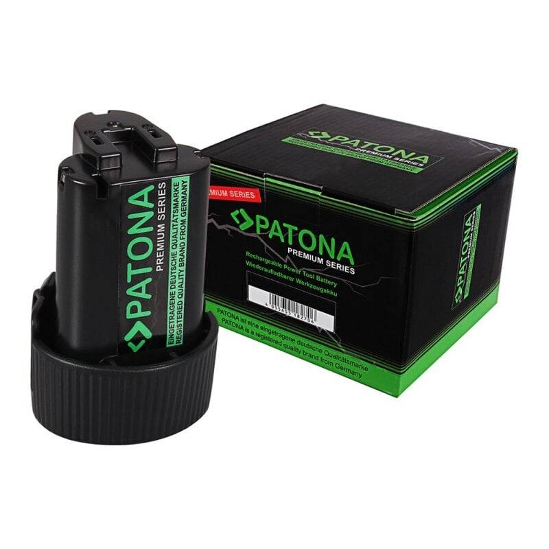 2x Akku kompatibel Makita BL1013 BL1014 10,8V 2500mAh von PATONA