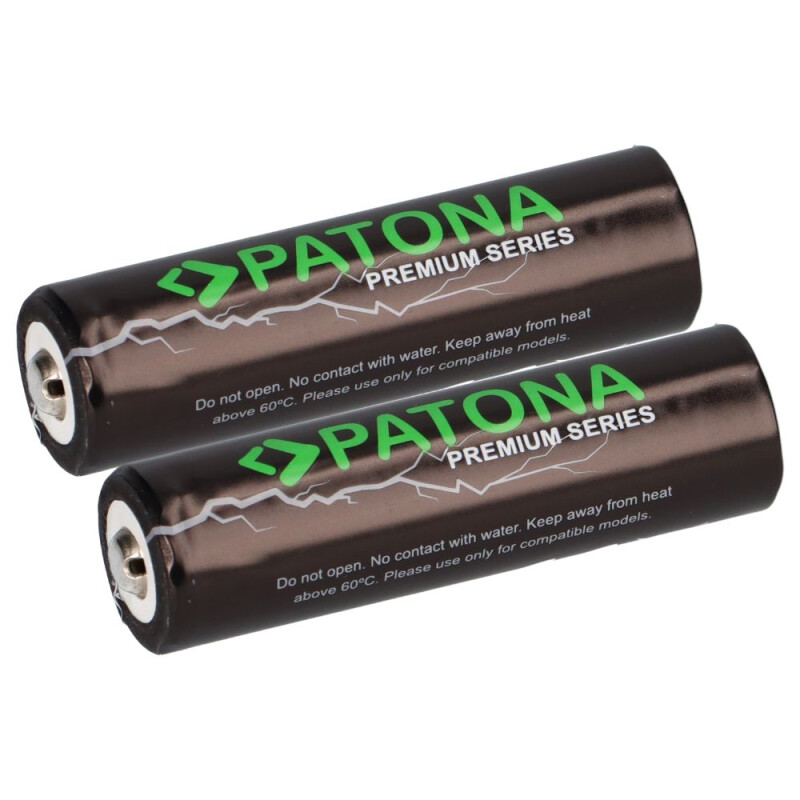 2x PATONA Premium 14500 Zelle ICR14500 Li-Ion Akku 3,7V 800mAh 2x PATONA Premium 14500 Zelle ICR14500 Li-Ion Akku 3,7V 800mAh von PATONA